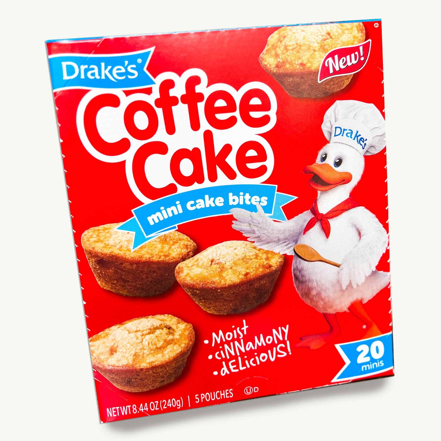 Drake's Coffee Cake Mini Cake Bites 20ct