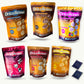 Drizzilicious Mini Rice Cakes Variety Pack - Birthday, Smores, Very Berry, Cocoa Drizzled Popcorn, Cinnamon Swirl, French Toast - Organic Lemon, Peach Yerba Mate Teabags