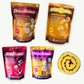Drizzilicious Mini Rice Cakes Variety Pack - Cinnamon Swirl (4oz), French Toast Bites (4oz), Cocoa Drizzled Popcorn (3.6oz),  Very Berry Bites (4oz) - Guava Jelly Roll (3,25oz) - 5 Items
