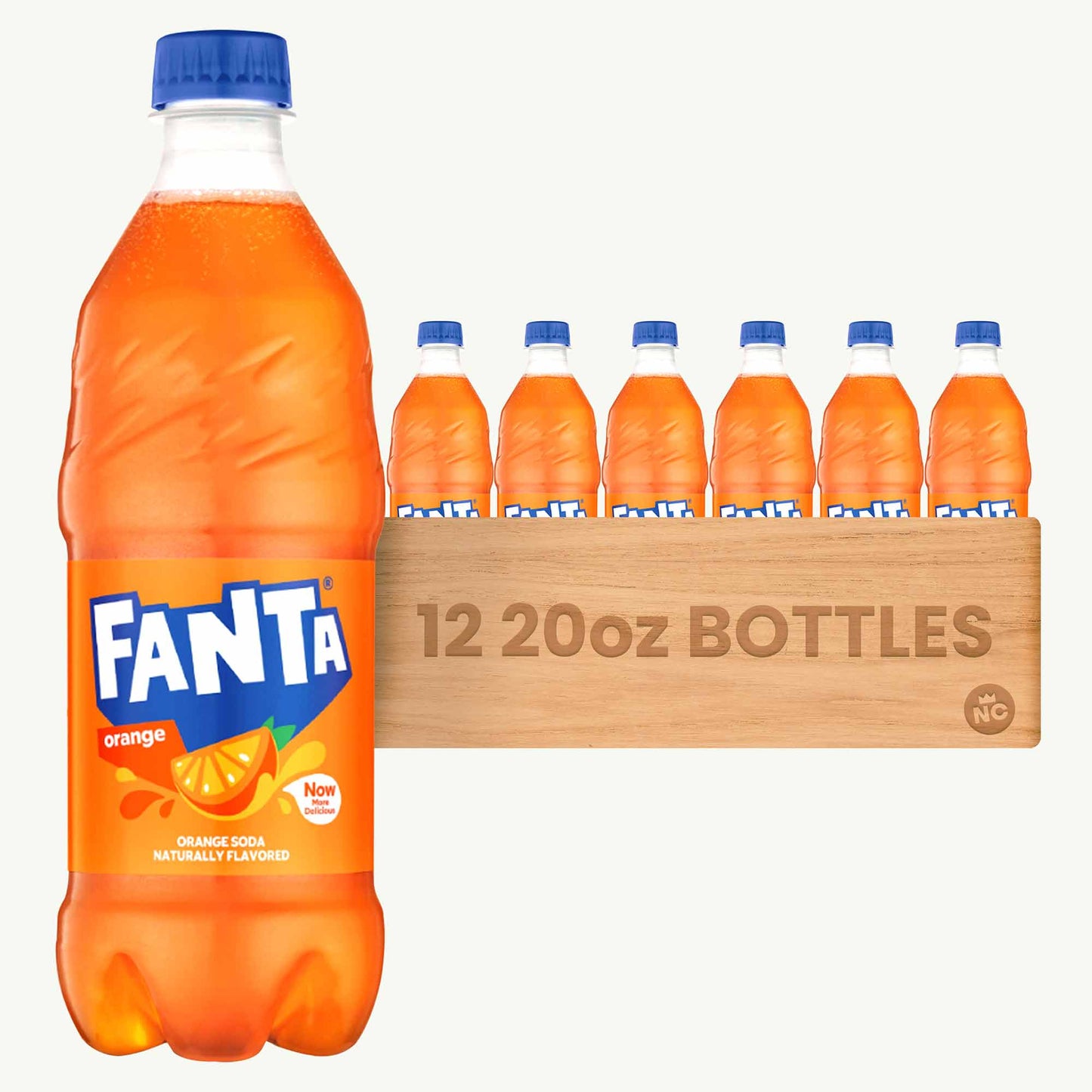 Fanta Orange Soda 20oz