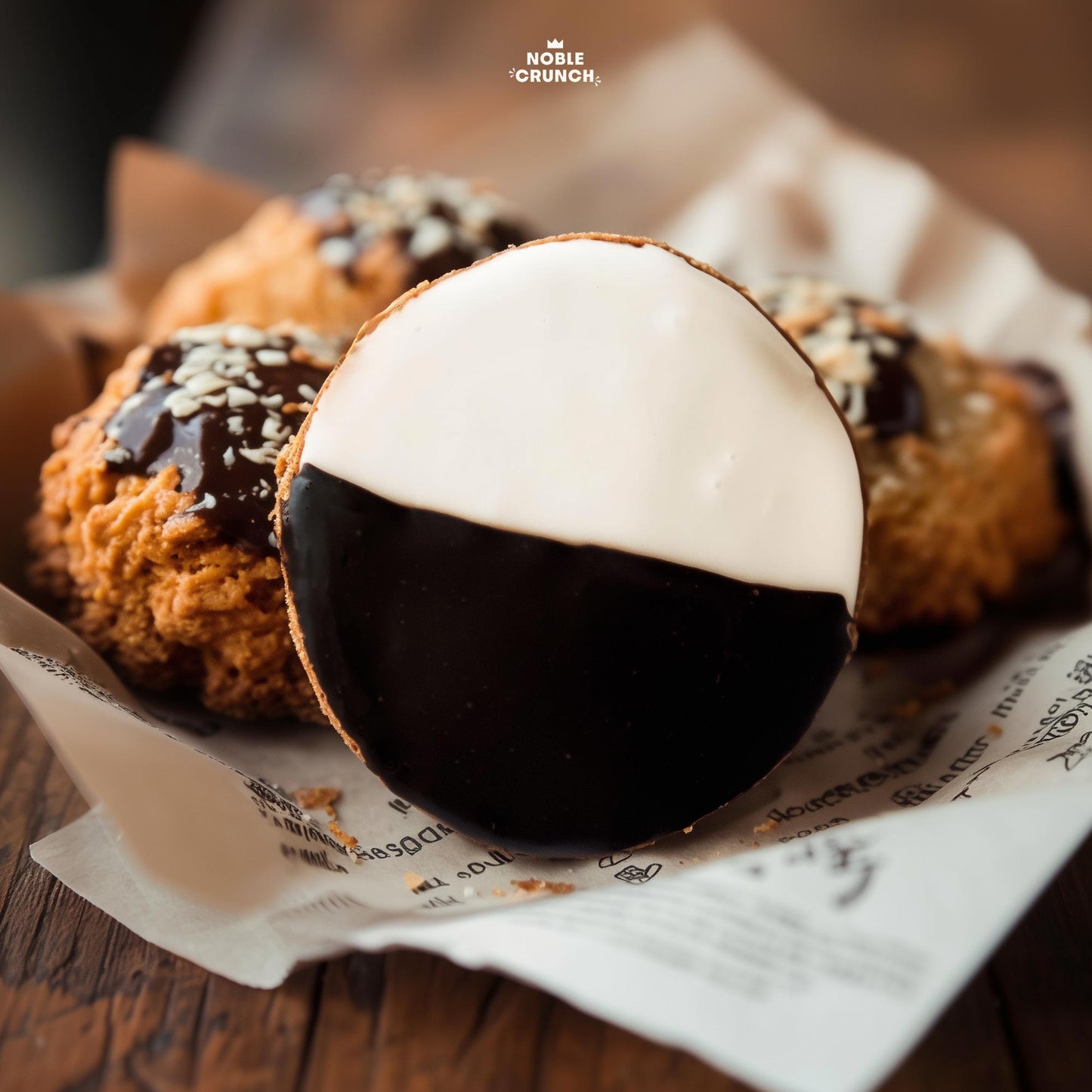 Chloe's Gourmet Black and White Cookie 4oz