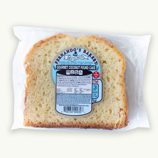 Fernando's Gourmet Coconut Pound Cake 4oz