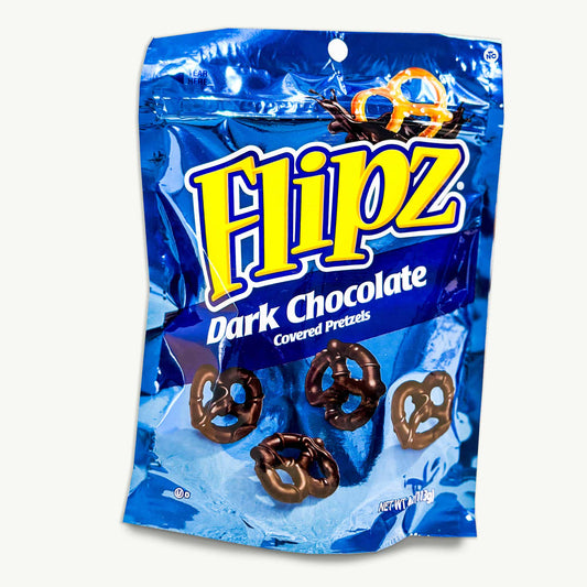 Flipz Dark Chocolate Pretzels 4oz