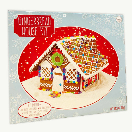 Classic Christmas Gingerbread House Kit - Includes Everything - 27oz