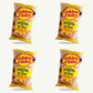Golden Flake Chili Lime Fried Pork Skins Chicharrones 4oz — 4-pack