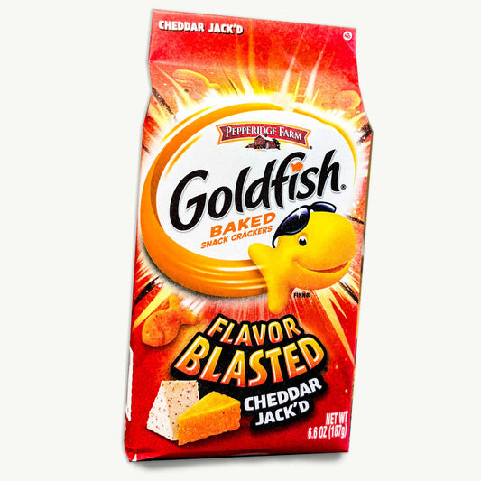 Pepperidge Farm Flavor Blasted Cheddar Jack'd Goldfish Crackers 6.6oz