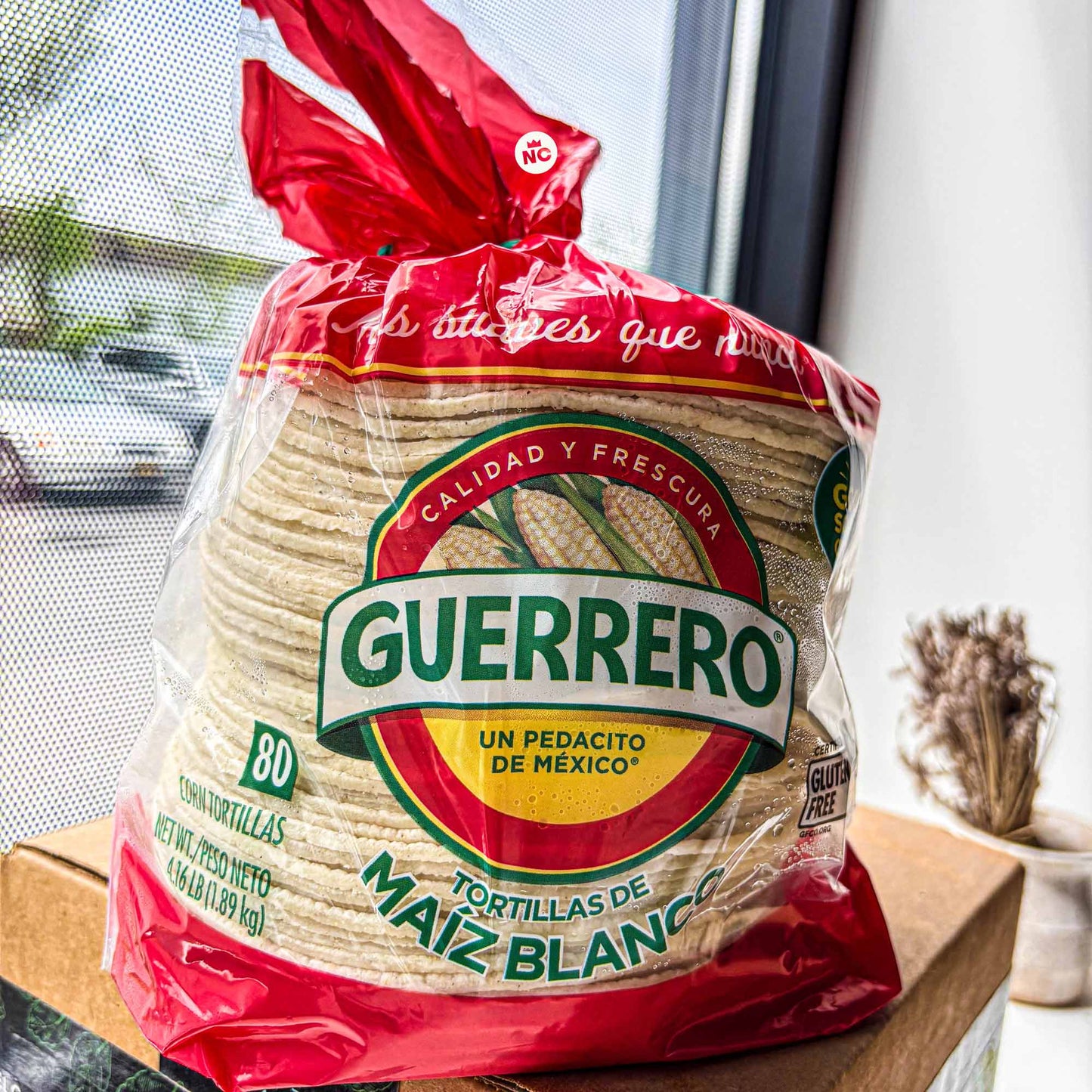 Guerrero Gluten Free Maiz Blanco Tortillas 80ct