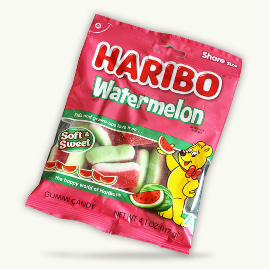 Haribo Watermelon Gummy Candy 4.1oz