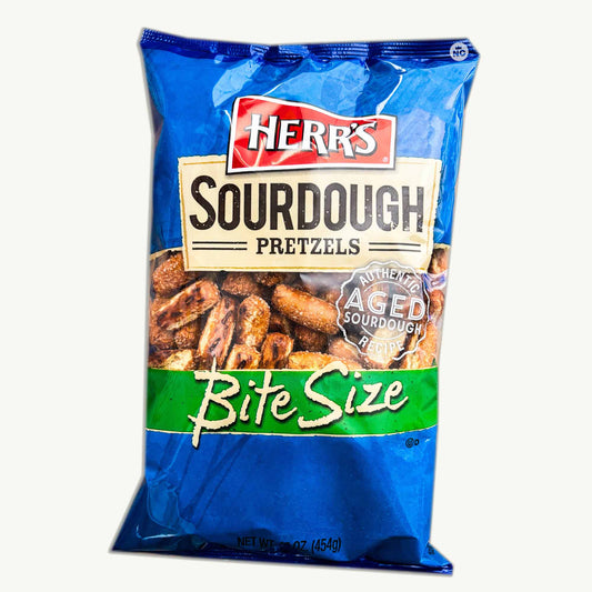 Herr's Sourdough Bite Size Pretzels 16oz