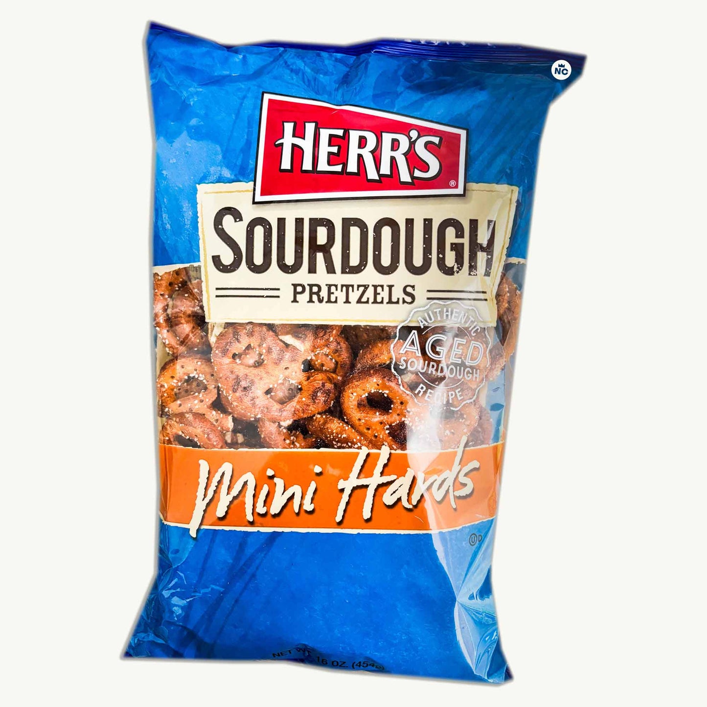 Herr's Sourdough Mini Hards Pretzels 16oz