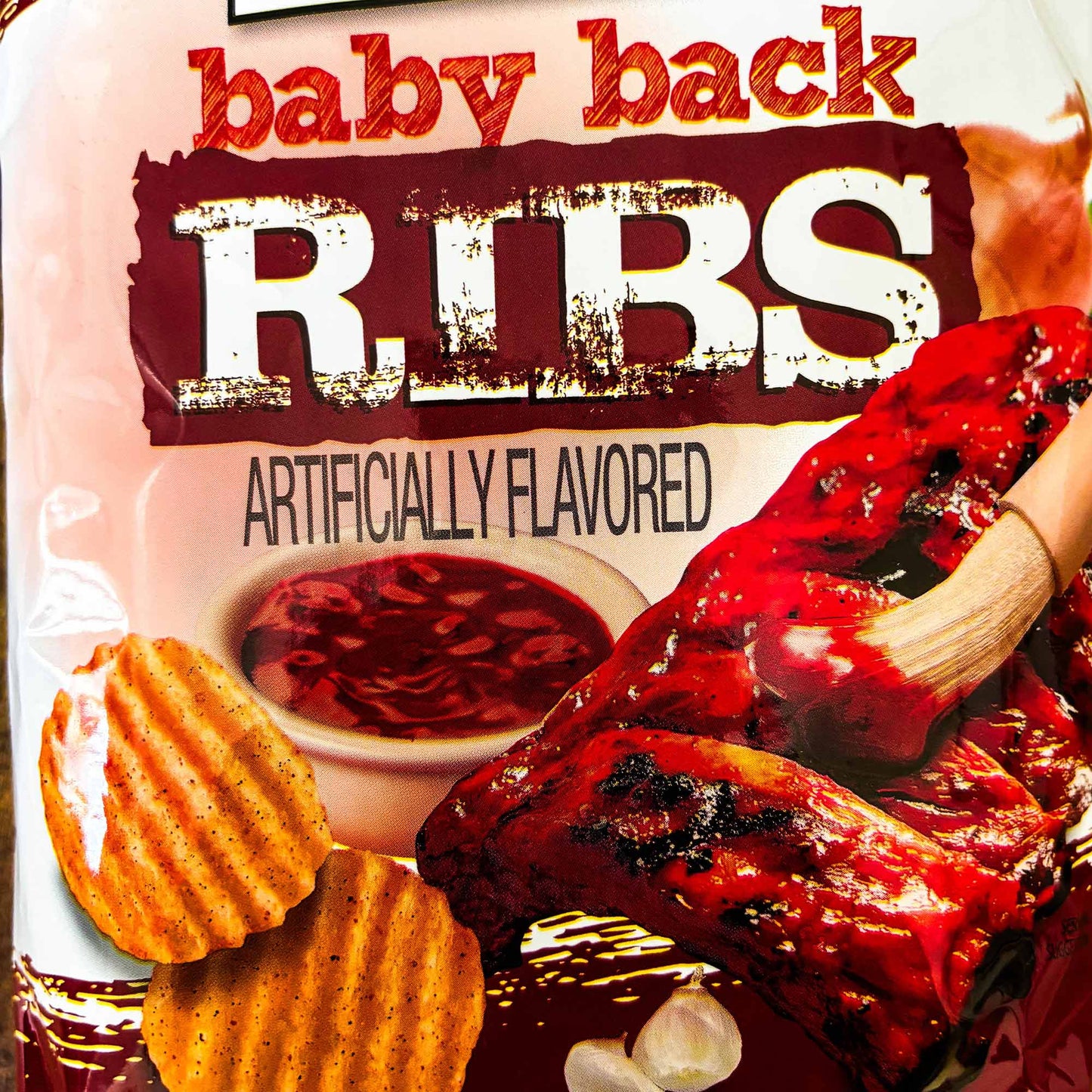 Herr's Baby Back Ribs Potato Chips 6oz