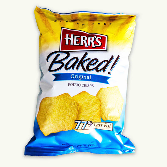 Herr's Original Less Fat Baked Potato Crisps 1.87oz
