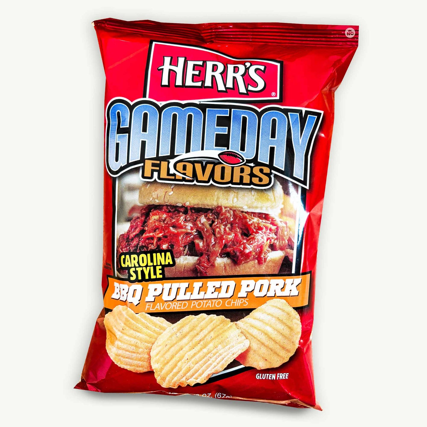 Herr's Gameday BBQ Pulled Pork Potato Chips