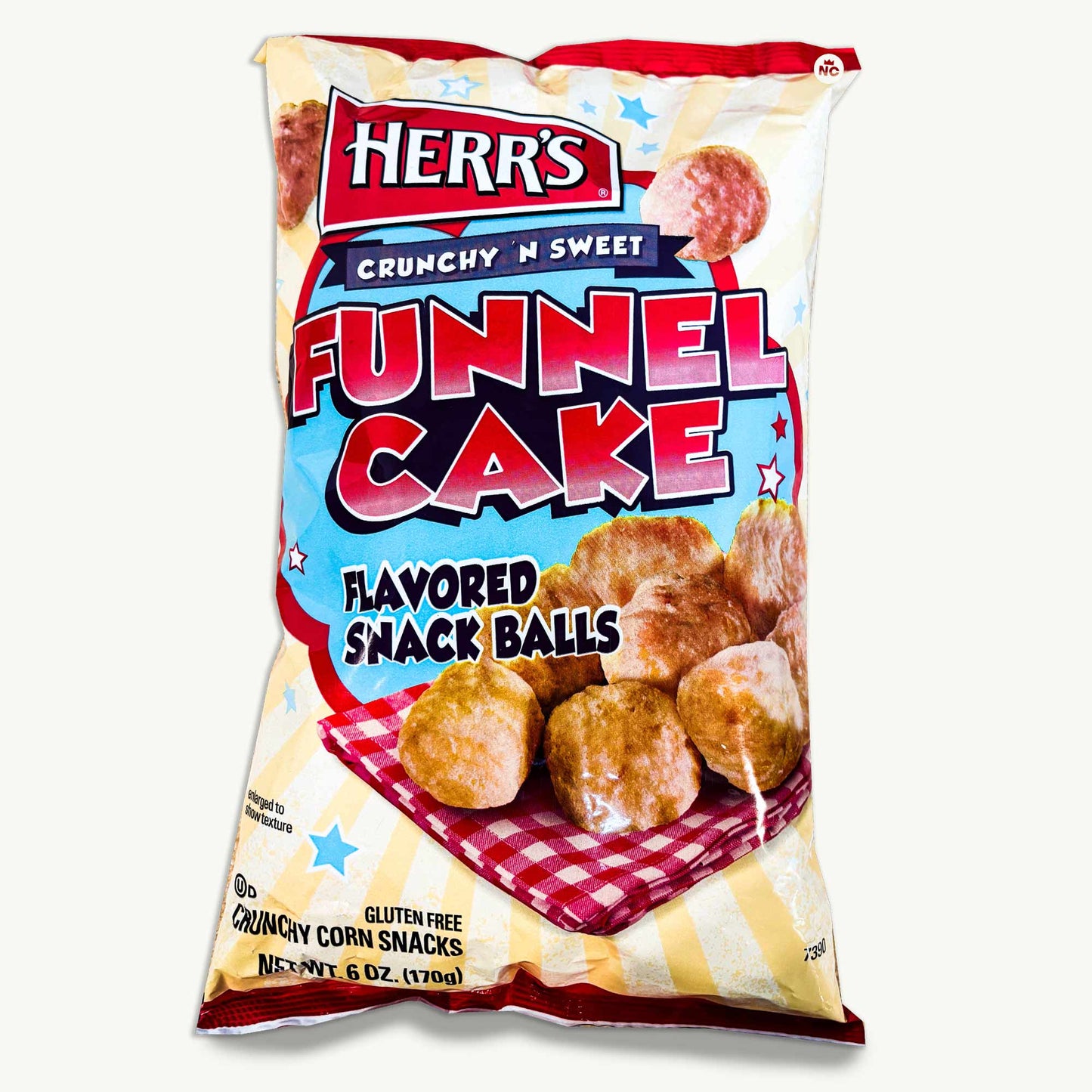 Herr's Funnel Cake Snack Balls 6oz