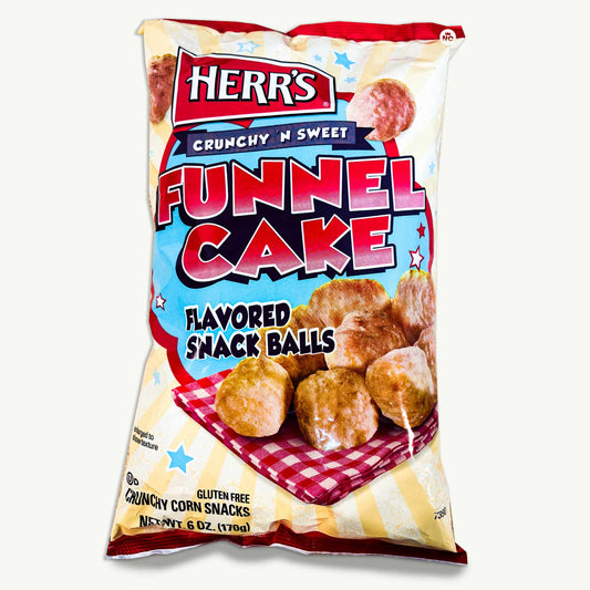 Herr's Funnel Cake Snack Balls 6oz