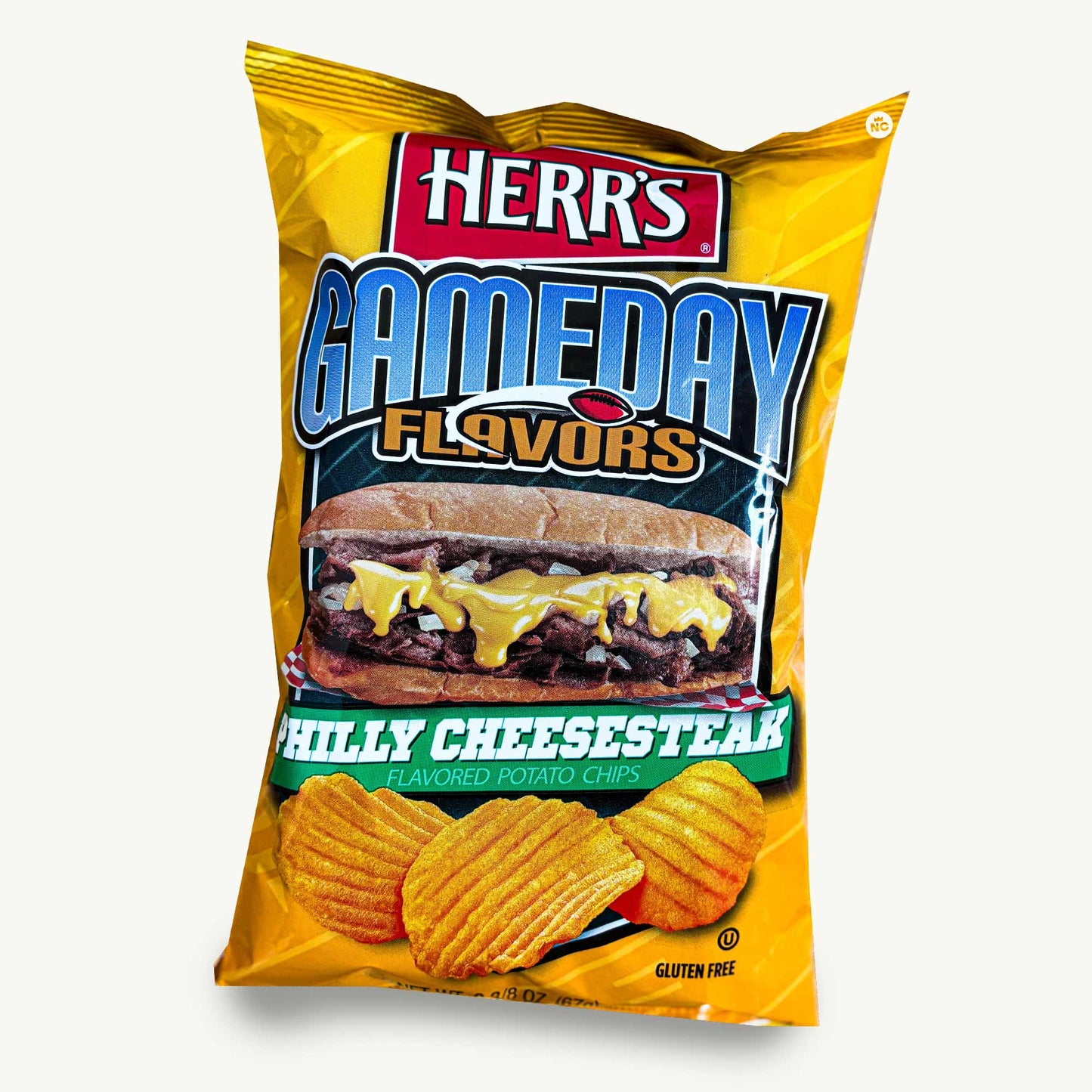 Herr's Gameday Philly Cheesesteak Potato Chips