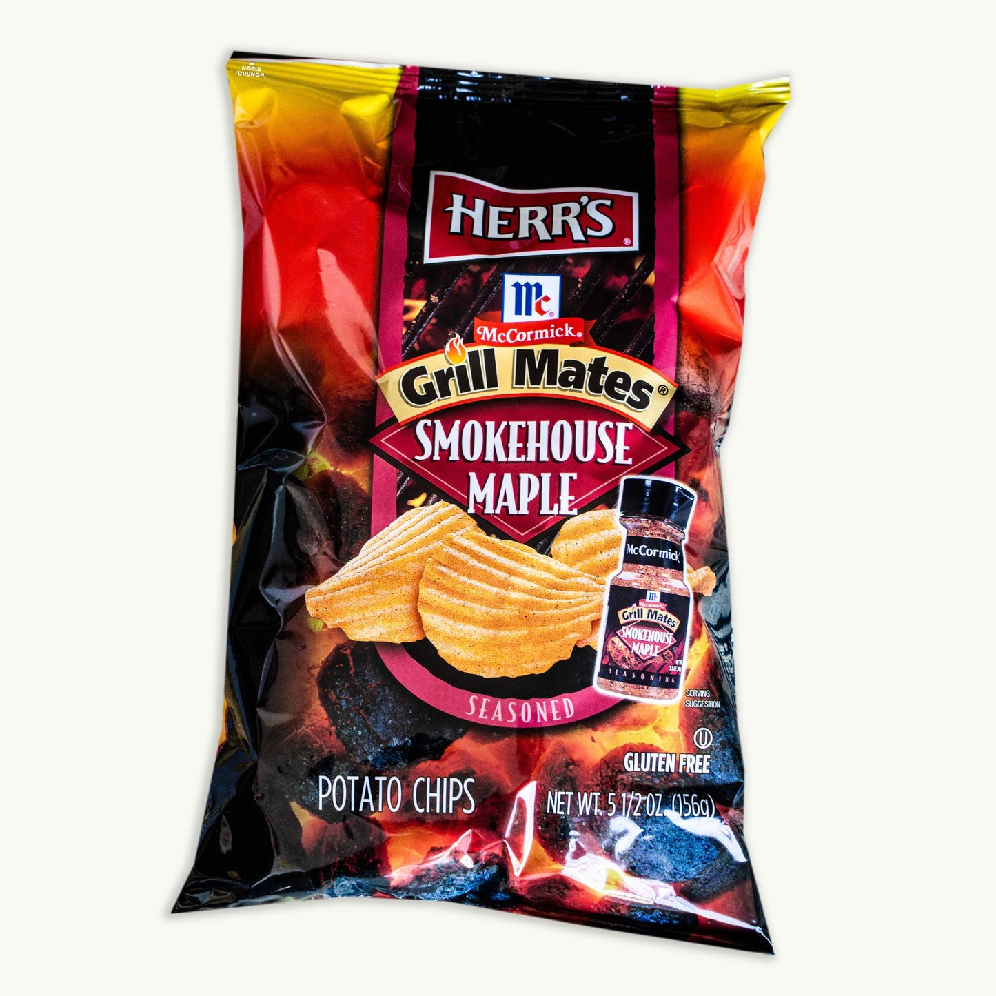 Herr's McCormick Grill Mates Smokehouse Maple Potato Chips 5.5oz