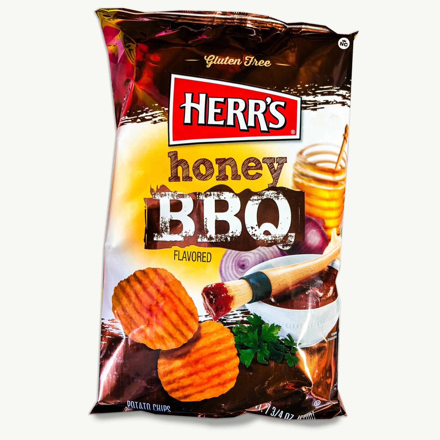 Herr's Honey BBQ Potato Chips 7.75oz