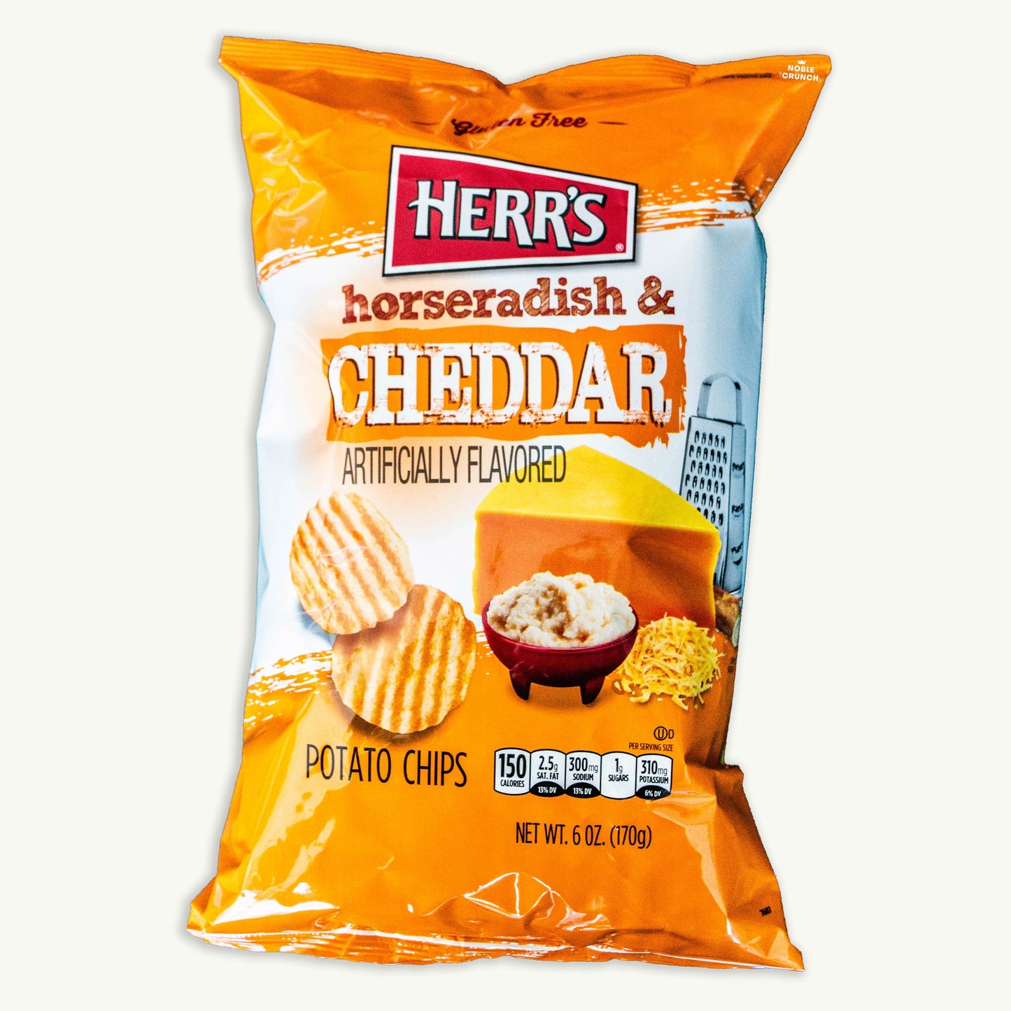 Herr's Horseradish Cheddar Potato Chips 6oz