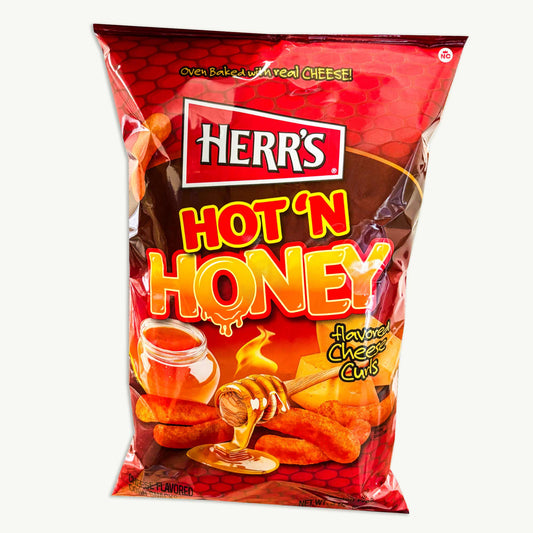 Herr's Hot Honey Cheese Curls 3oz