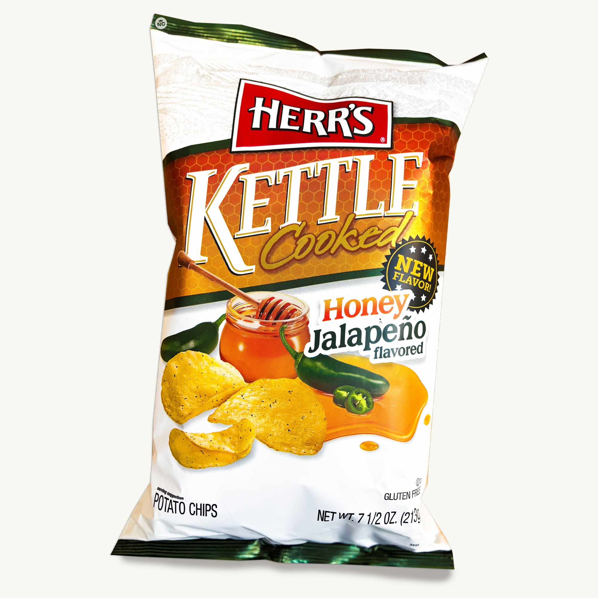 Herr's Kettle Cooked Honey Jalapeno Potato Chips 7.5oz – Noble Crunch