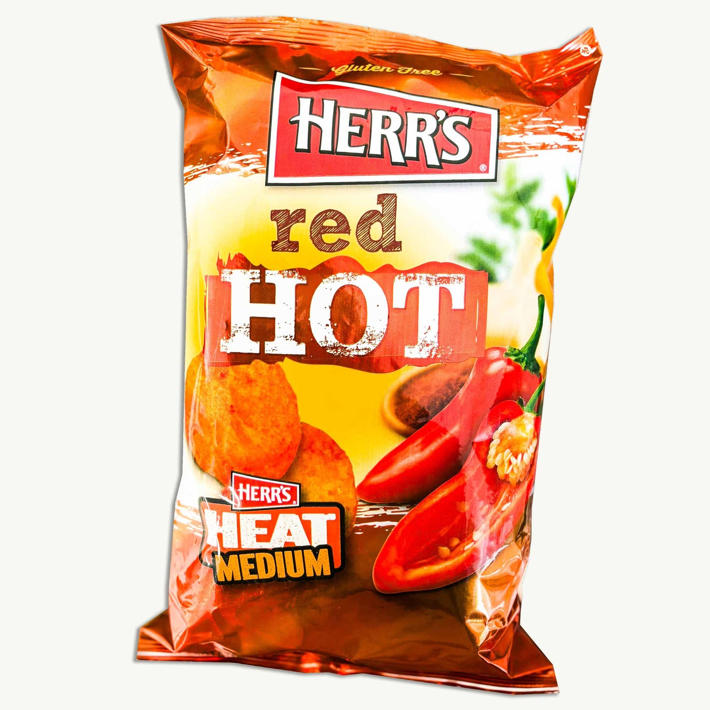 Herr's Red Hot Potato Chips 7.75oz