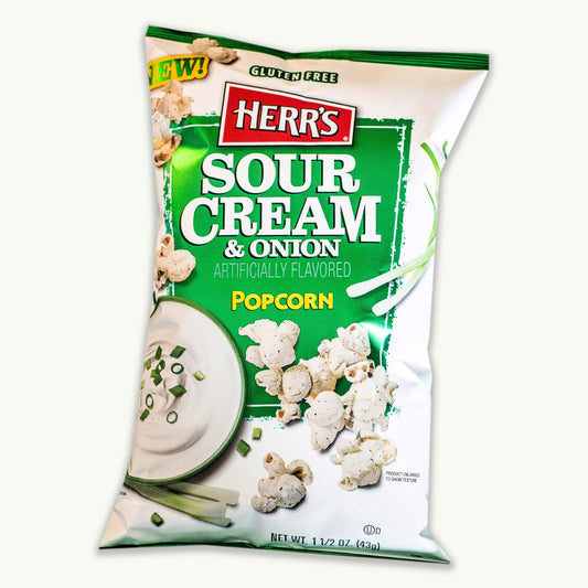 Herr's Sour Cream and Onion Popcorn 1.5oz