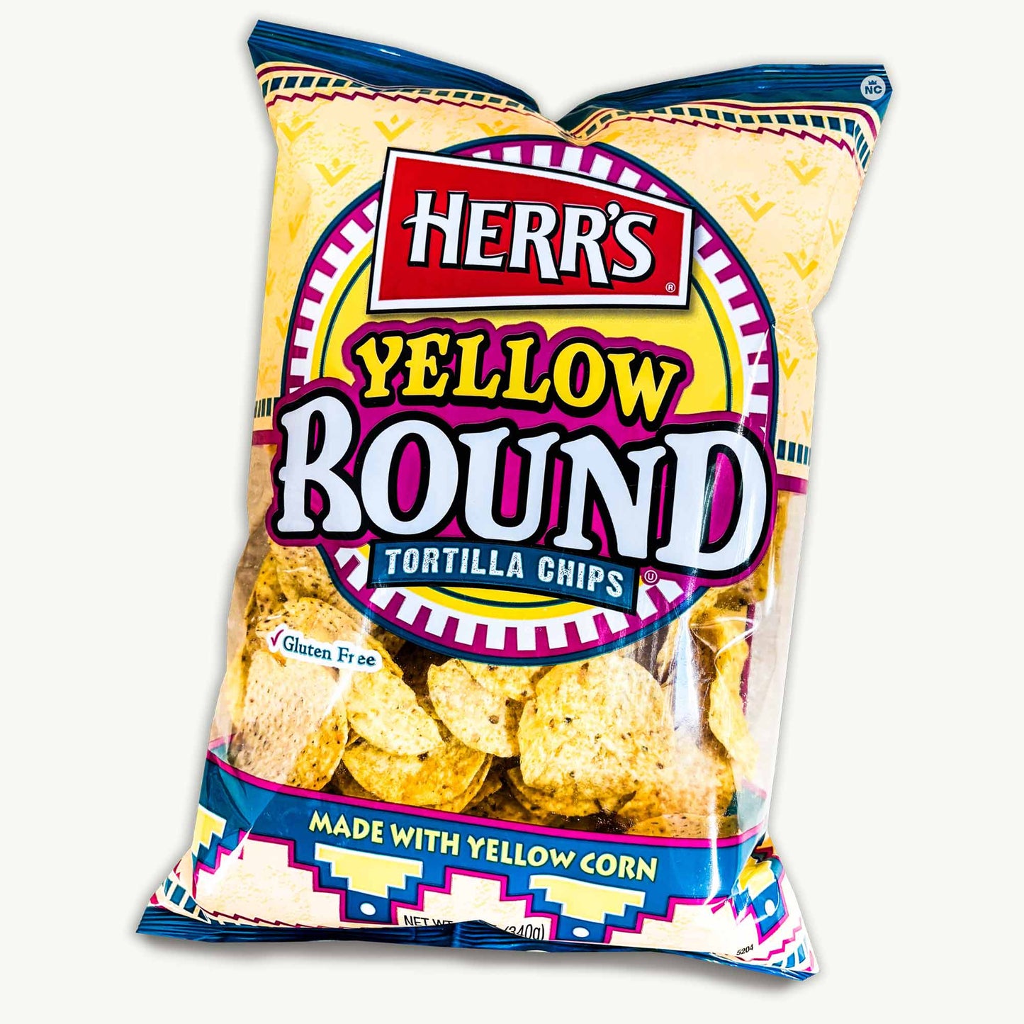 Herr's Yellow Round Tortilla Chips 12oz