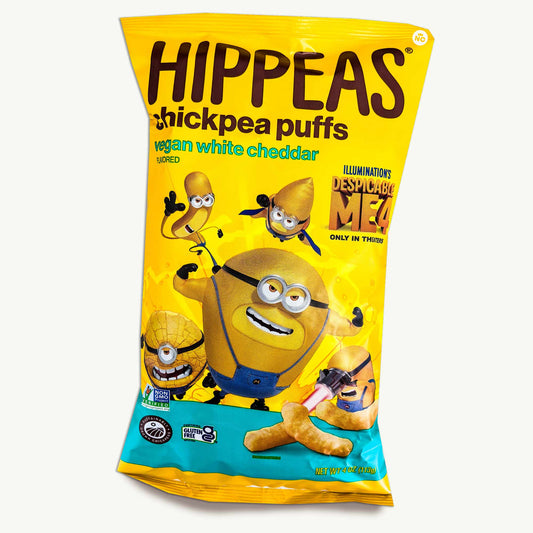 Hippeas Chickpea Puffs Vegan White Cheddar 4oz