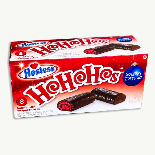 Hostess Christmas Holiday HoHoHos Limited Edition 8ct 8oz