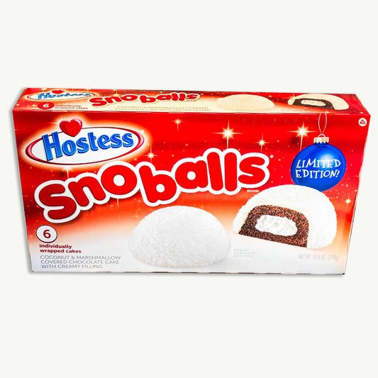 Hostess Christmas Snowballs Limited Edition 6ct 10.5oz