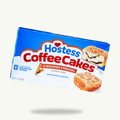 Hostess Coffee Cakes Cinnamon Streusel 8ct 11.6oz — enhanced product photo