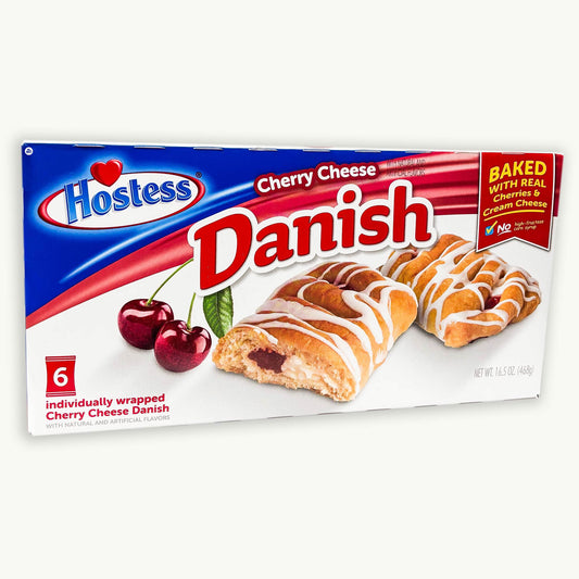 Hostess Danish Cherry Cheese 6ct 16.5oz