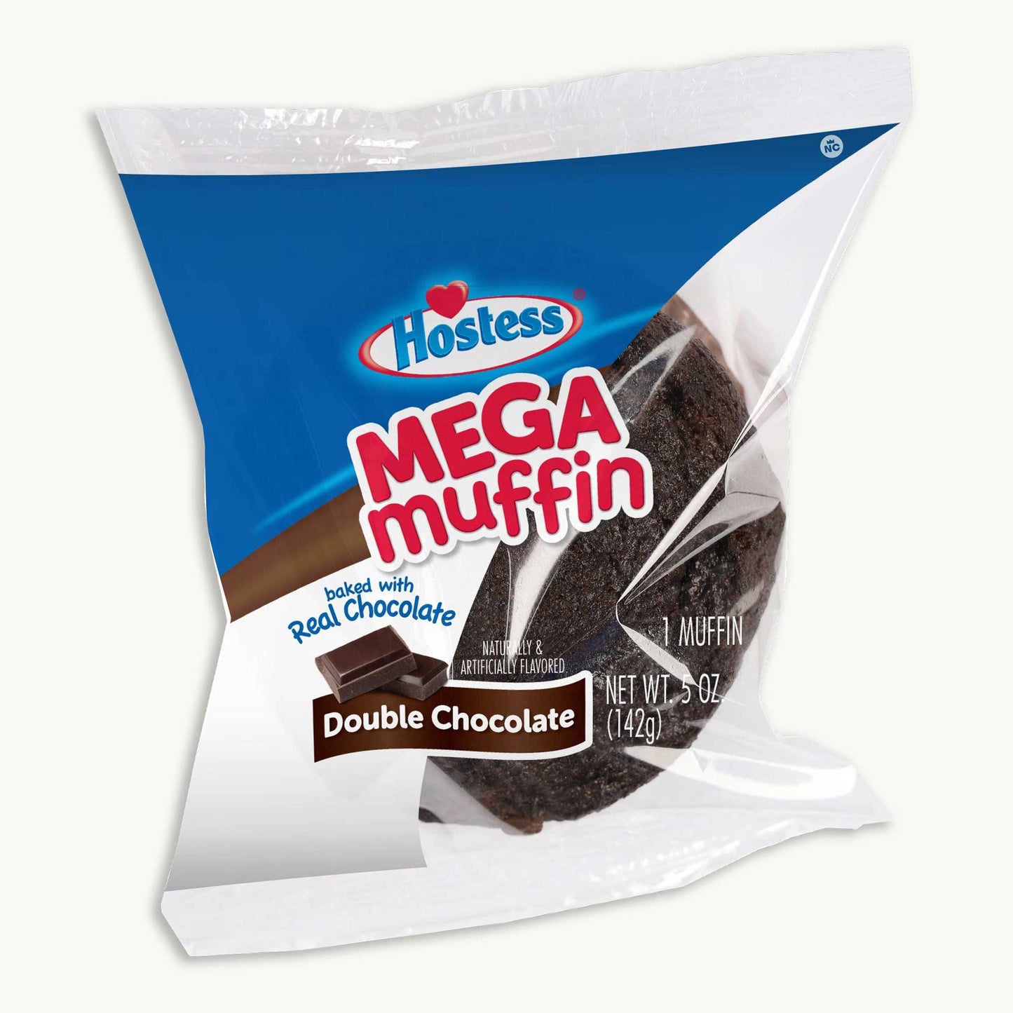 Hostess Double Chocolate Mega Muffin 5oz