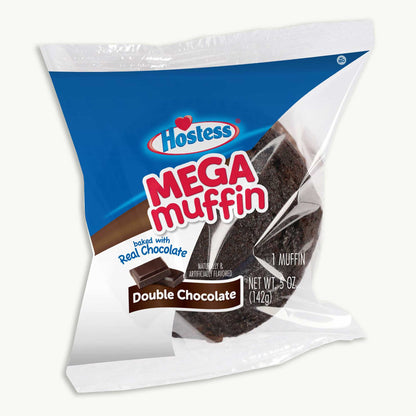 Hostess Double Chocolate Mega Muffin 5oz