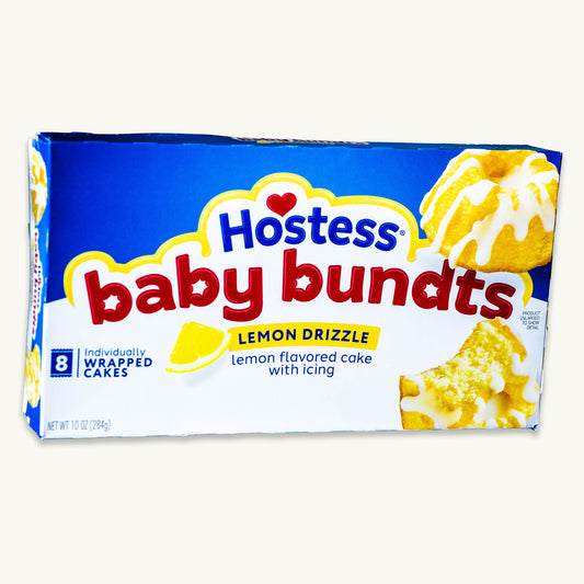 Hostess Lemon Drizzle Baby Bundts Cakes 10oz