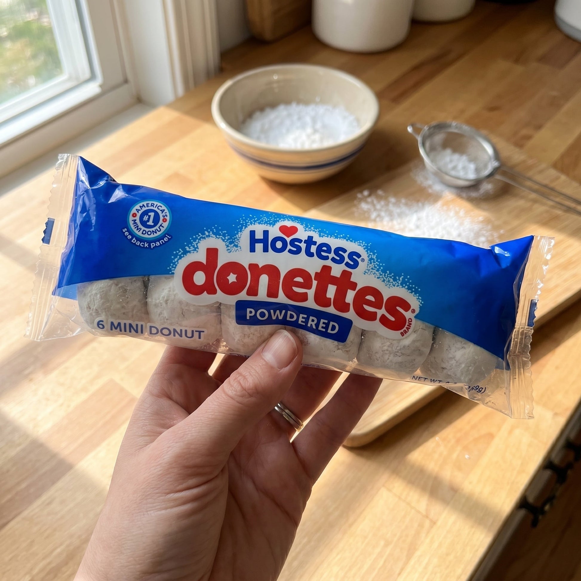 Hostess Powdered Donettes Mini Donuts 3oz — ugc scene