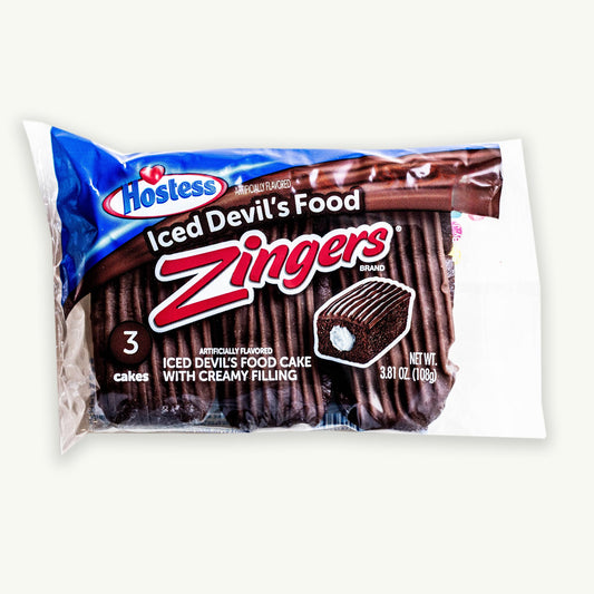 Hostess Chocolate Iced Devil's Food Zingers 3.81oz