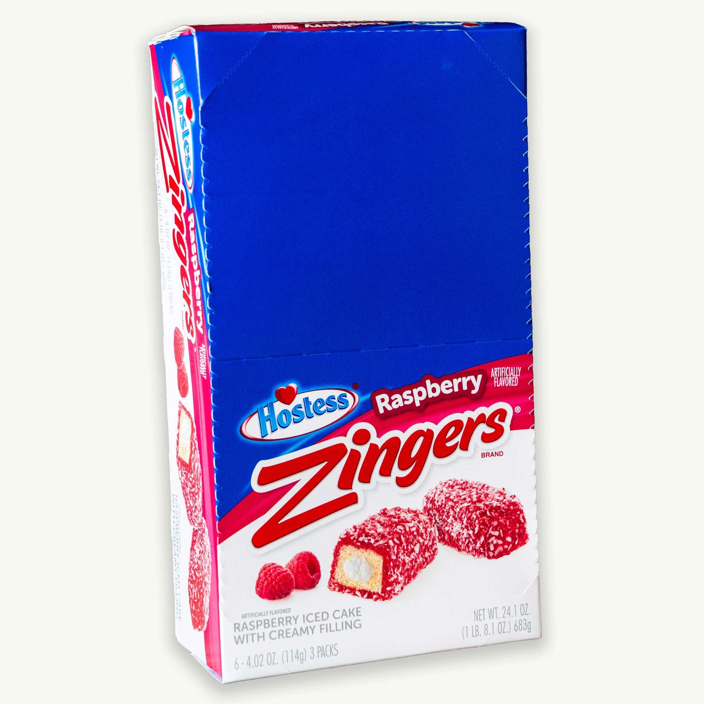 Hostess Raspberry Zingers Single Serve 4.02oz