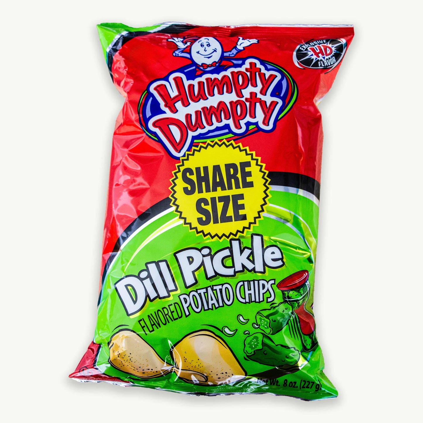 Humpty Dumpty Dill Pickle Potato Chips 8oz