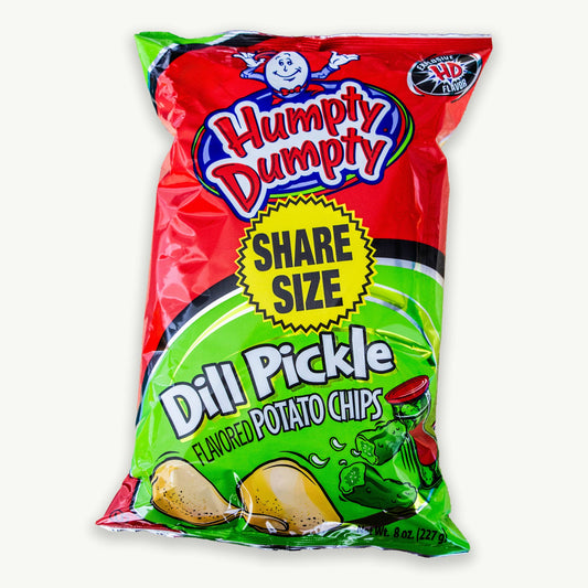 Humpty Dumpty Dill Pickle Potato Chips 8oz