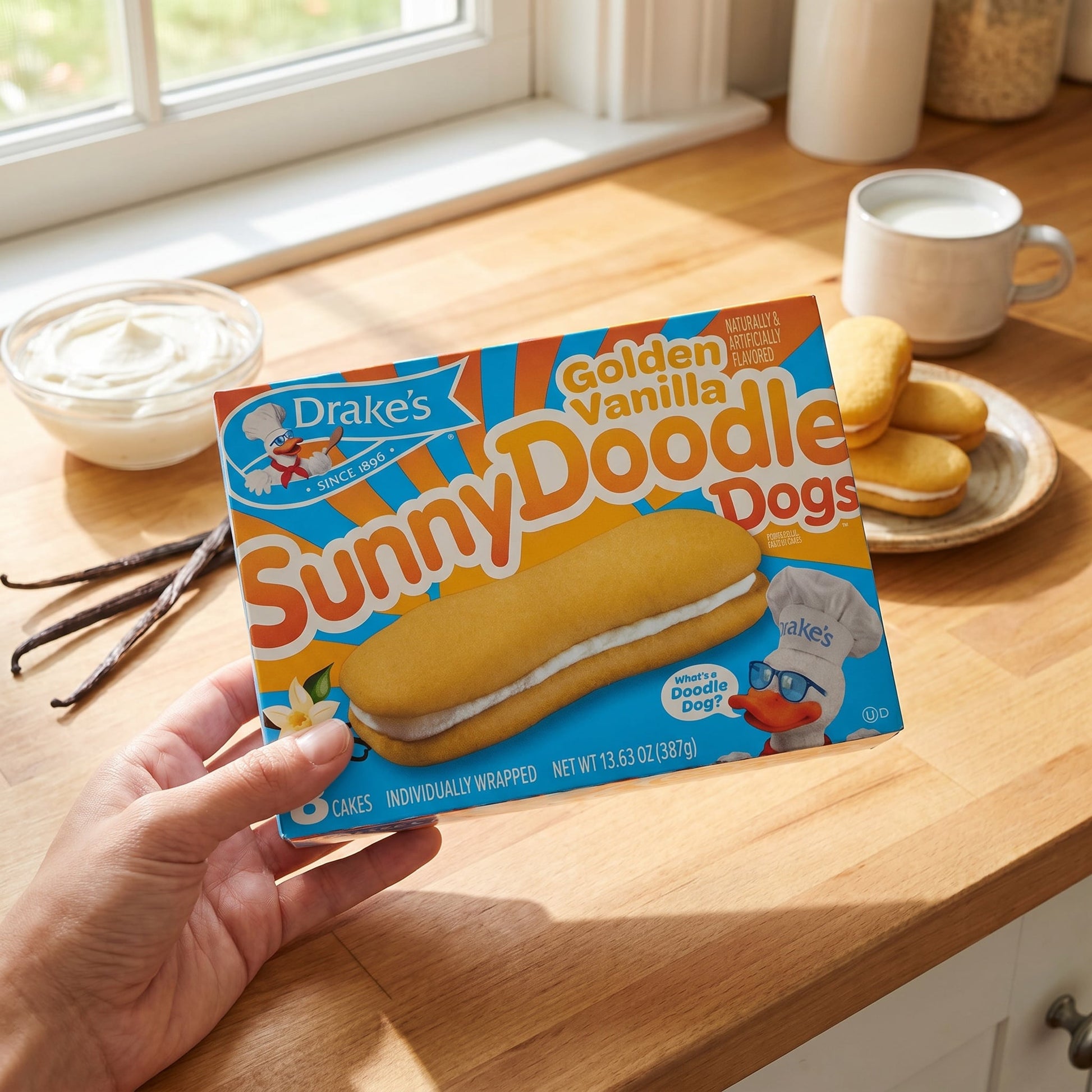 Drake's Golden Vanilla Sunny Doodle Dogs 8ct 13.63oz — ugc scene