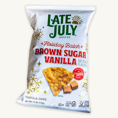 Late July Christmas Holiday Batch Brown Sugar Tortilla Chips 7.5oz