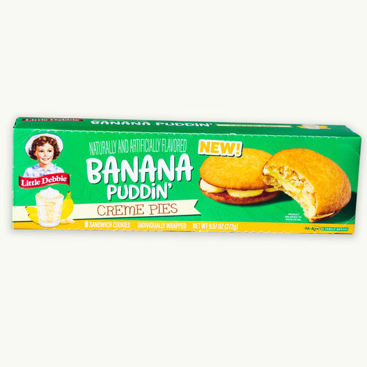 Little Debbie Banana Puddin Creme Pie 8ct 9.57oz
