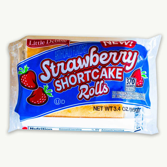 Little Debbie Strawberry Shortcake Rolls 3.4oz