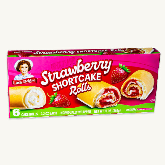 Little Debbie Strawberry Shortcake Rolls 13oz 6ct