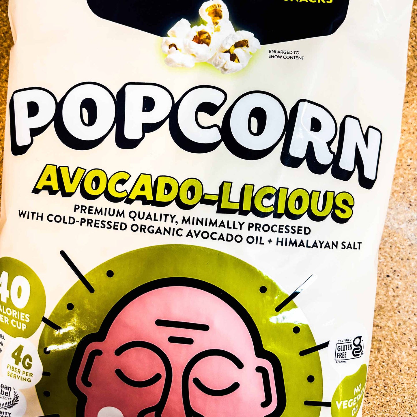 LesserEvil Avocado-Licious Organic Popcorn 4.6oz