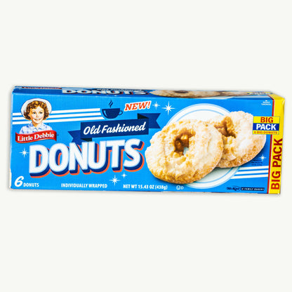 Little Debbie Old Fashioned Donuts 15.43oz 6ct