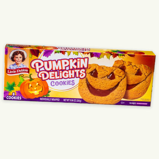 Little Debbie Pumpkin Delight Halloween Cookies 9.96oz, 8ct