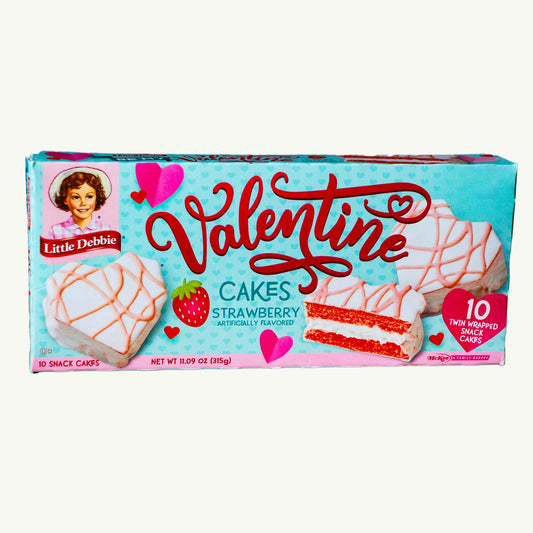 Little Debbie Valentine Strawberry Cakes 10ct 11.09oz